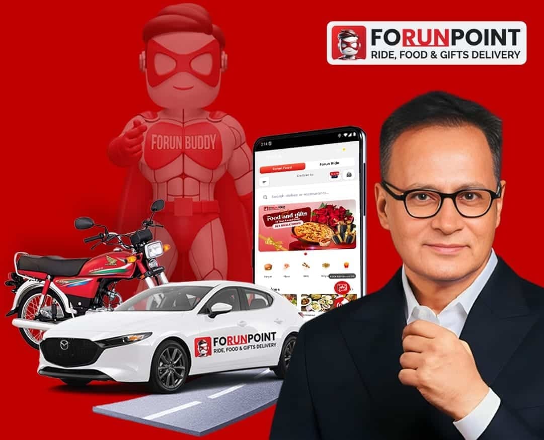 ForunPoint: Pakistan’s First All-in-One App for Ride, Food & Gift Delivery