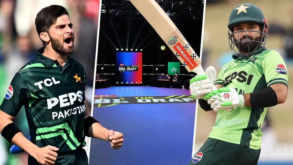 Top Pakistan Stars Picked in BBL 2025 Draft