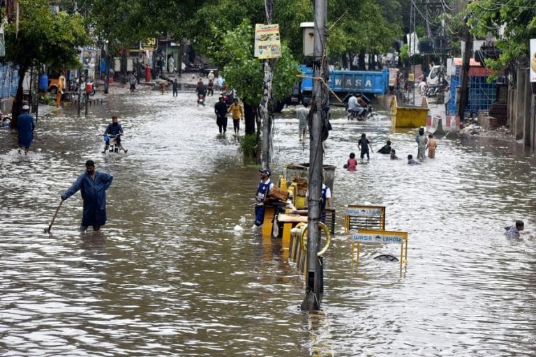 Lahore Monsoon Rain 136mm in 8 Hours Floods City