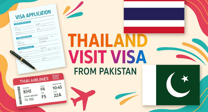 Thailand Visit Visa Fee and Bank Statement Requirement for Pakistanis