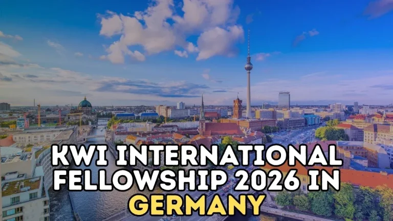 KWI Fellowship Germany 2025 and 2026 Apply Now for Prestigious Research Opportunity