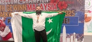 Pakistan Taekwondo Shines at Malaysia Open 2025