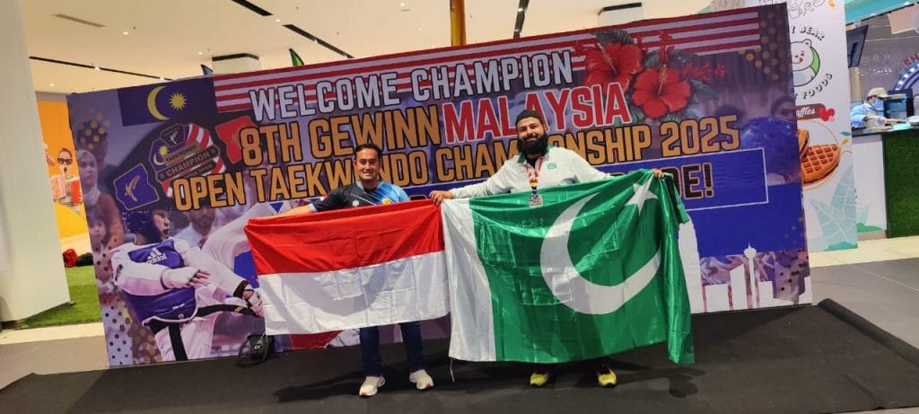 Pakistan Taekwondo Shines at Malaysia Open 2025