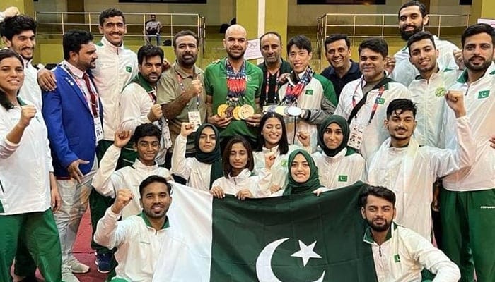 Pakistan Taekwondo Success 12 Golds & 4 Silvers at Heroes International 2025