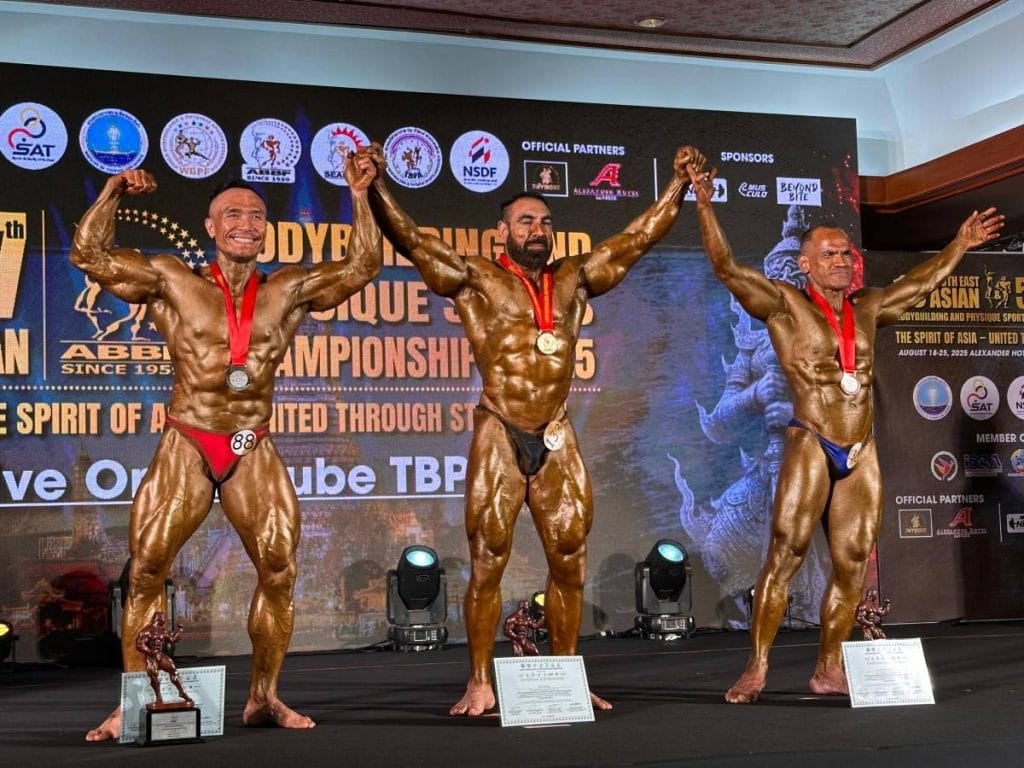 Pakistan Wins Gold Medals at Asian Bodybuilding