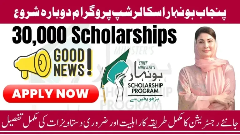 Punjab Govt Scholarships 2025: 30,000 Fully Funded Awards