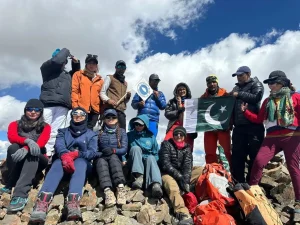 Pakistani Women Climbers Summit Bari La Peak in GB