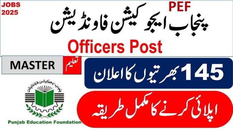 PEF Jobs 2025 – 100+ Vacancies with High Salaries
