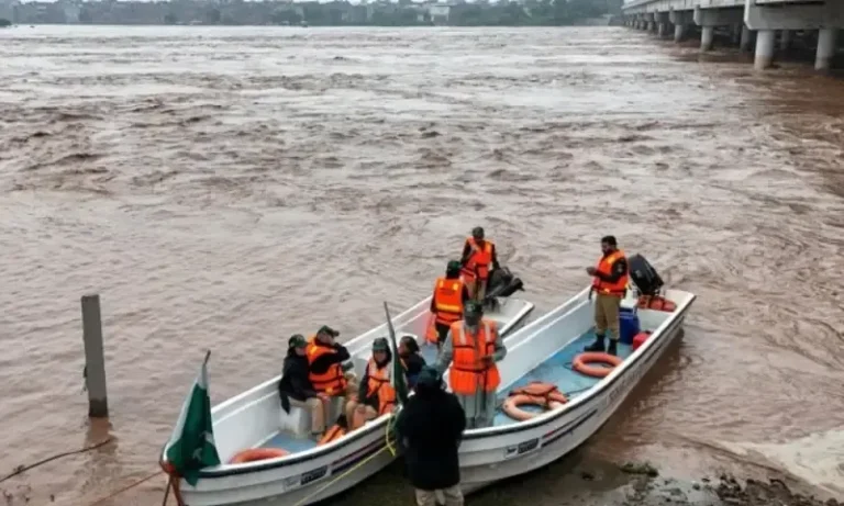 Punjab Launches First-Ever Clinic on Boats for Flood Victims
