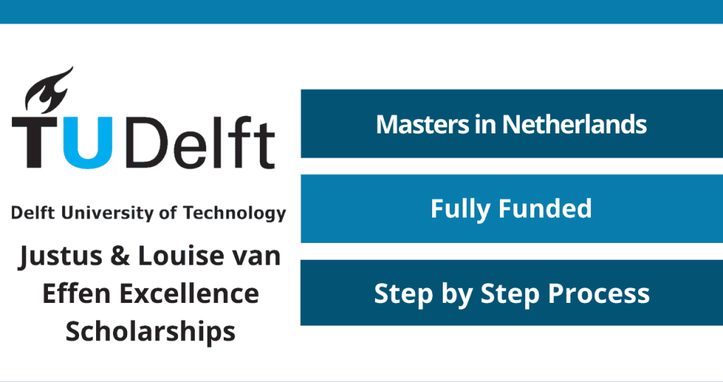 TU Delft Excellence Scholarship 2026 | Fully Funded