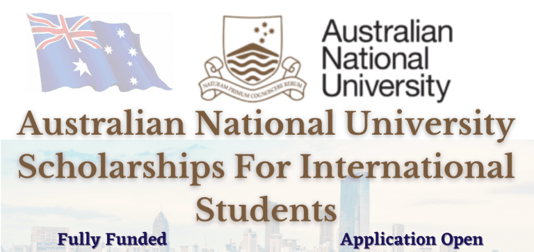 Fully Funded Scholarship ANU International Research 2026