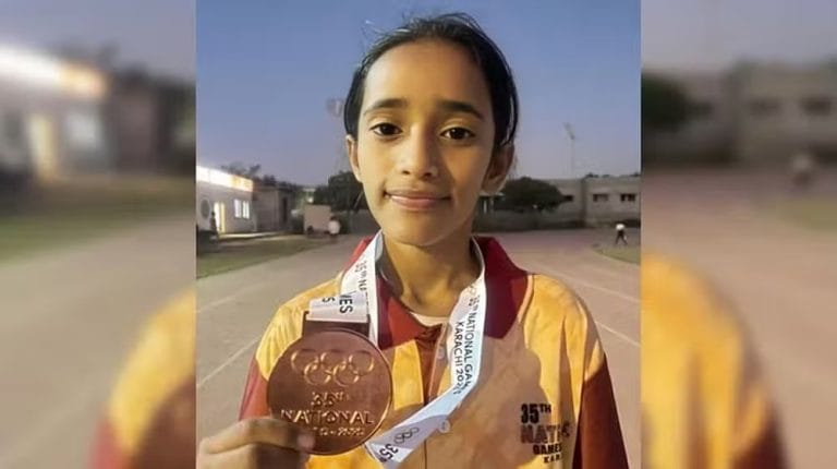 National Games Young Runner Wins Bronze in 10000m Race