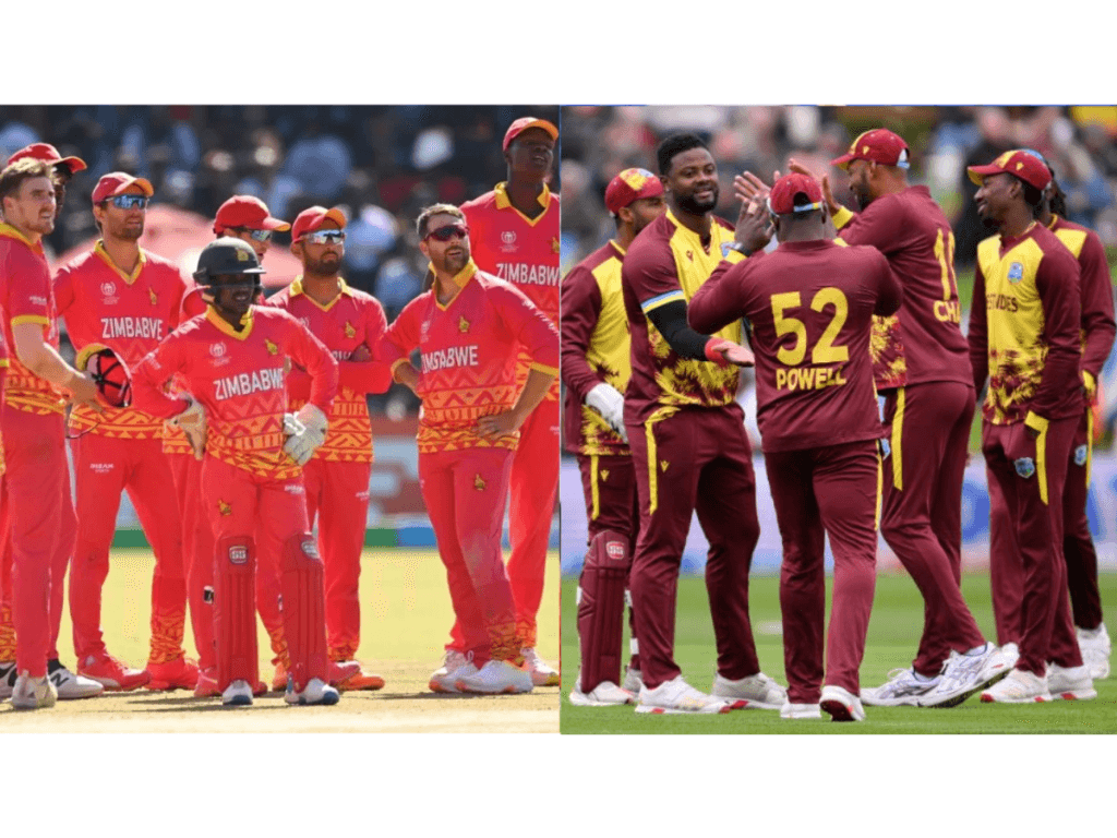 West Indies vs Zimbabwe T20 World Cup Super 8 Match
