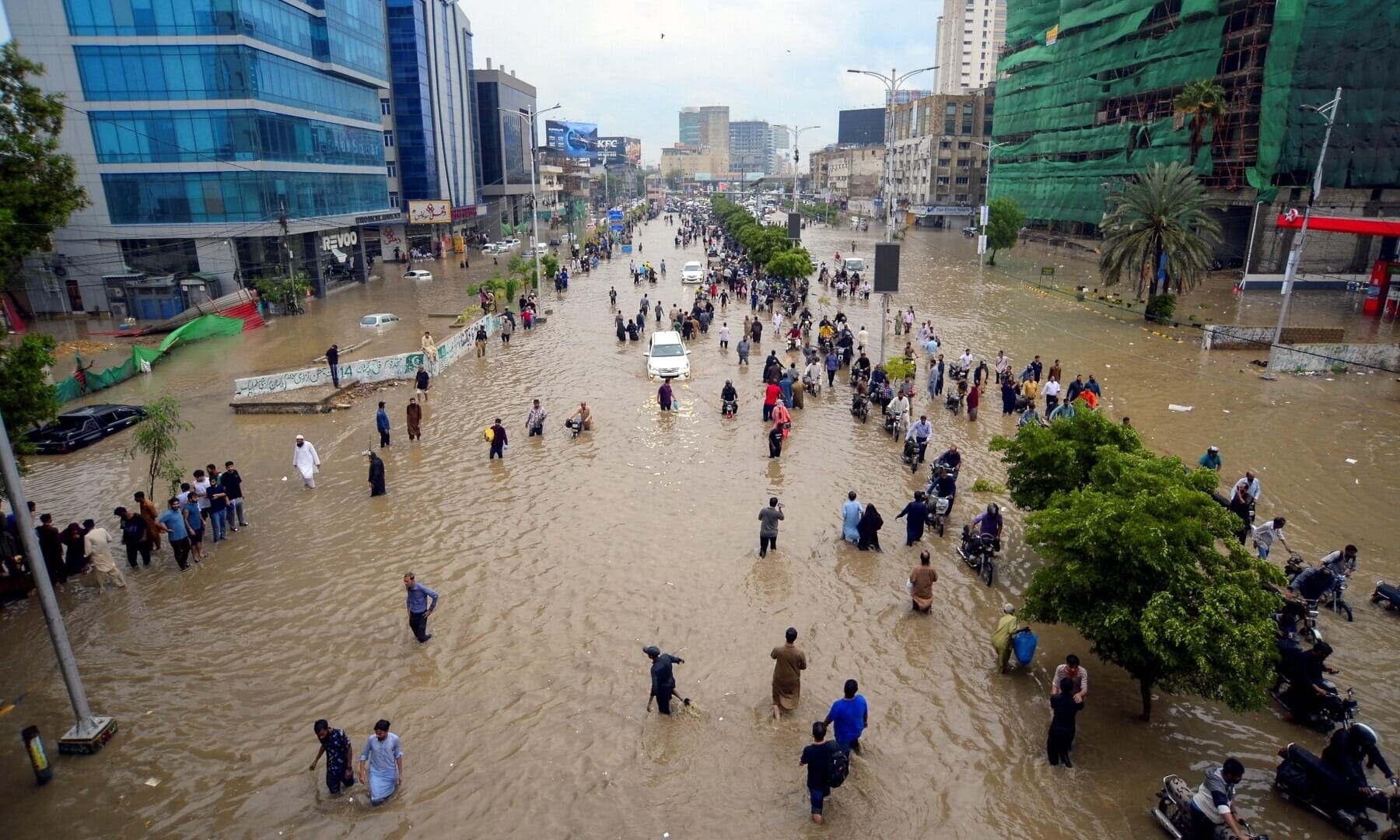 Heavy Rain Kills Dozens in Karachi as Storm Wreaks Havoc
